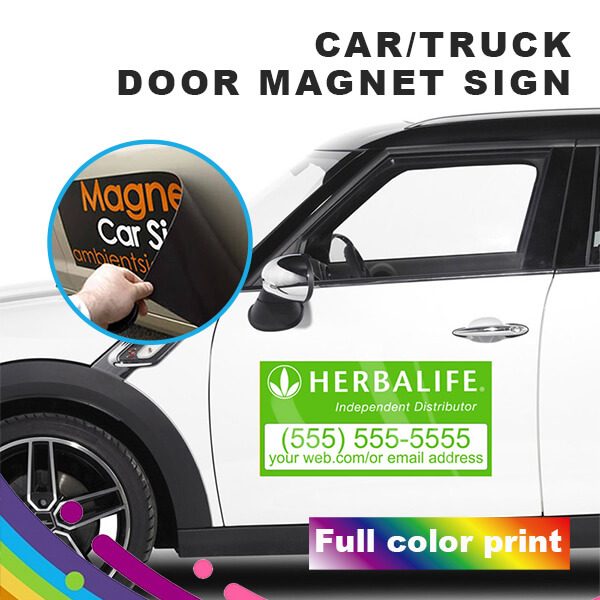 Car Door Magnet Sign