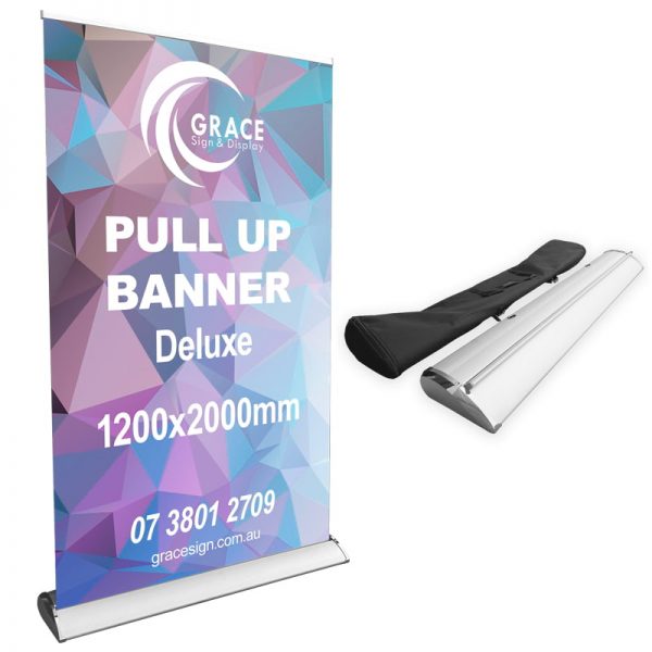 Pull Up Banner Deluxe 1200x2000mm