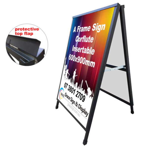 A Frame Sign Corflute Insertable 600x900mm