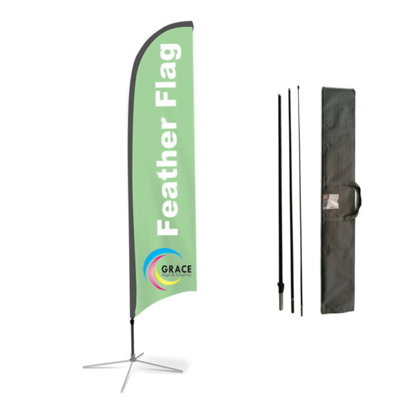 Flag Feather Banner